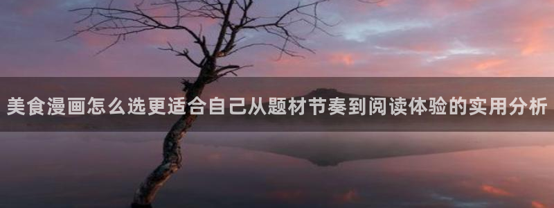 梦漫漫画人气排行榜：美食漫画怎么选更适合自己从题材节奏到阅读体验的实用分析